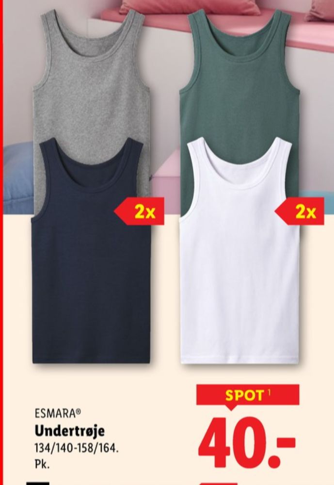 Esmara, Undertrøje