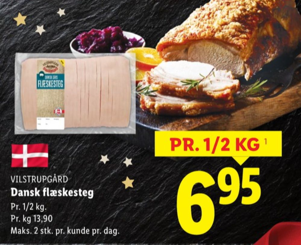 Vilstrupgård, Flæskesteg