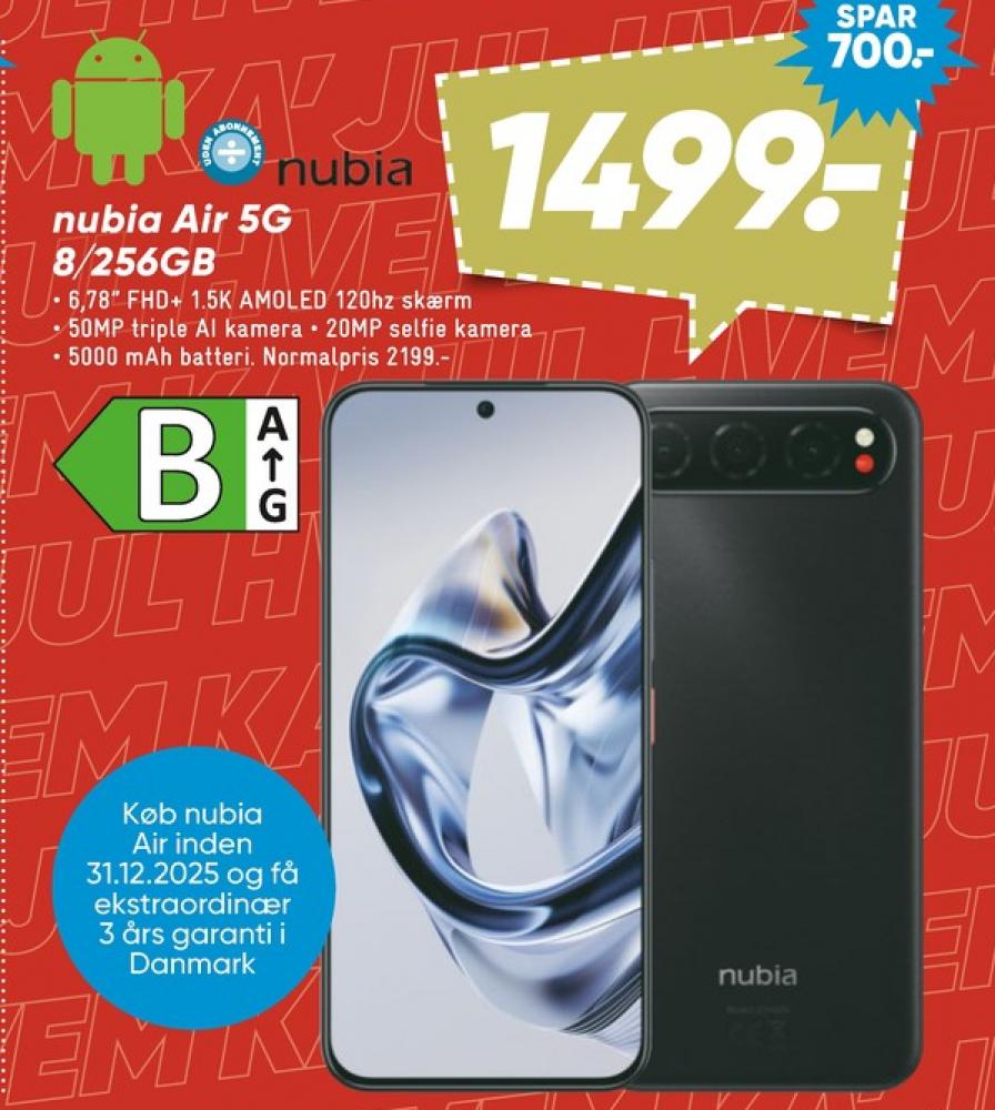 Nubia  Air, Mobiltelefon