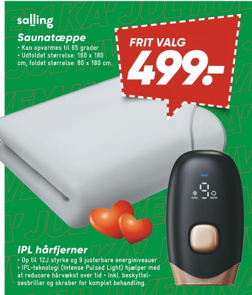 Salling, Hårfjerner