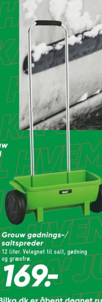 Grouw, Gødningsspreder