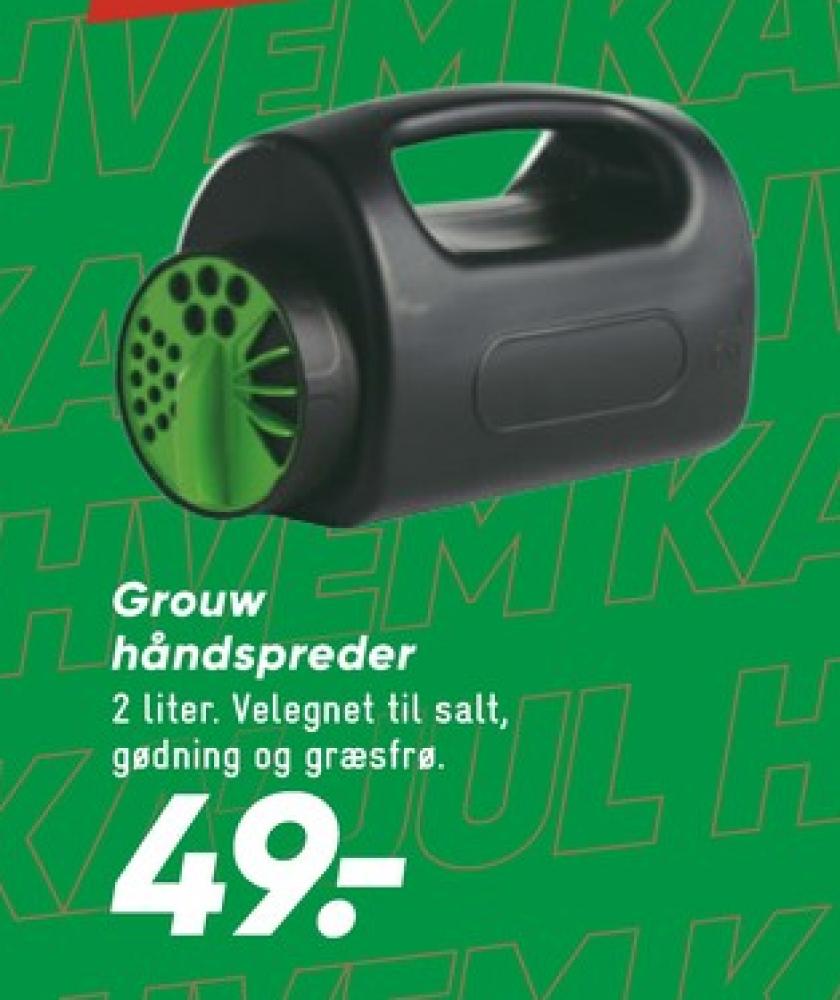 Grouw, Gødningsspreder
