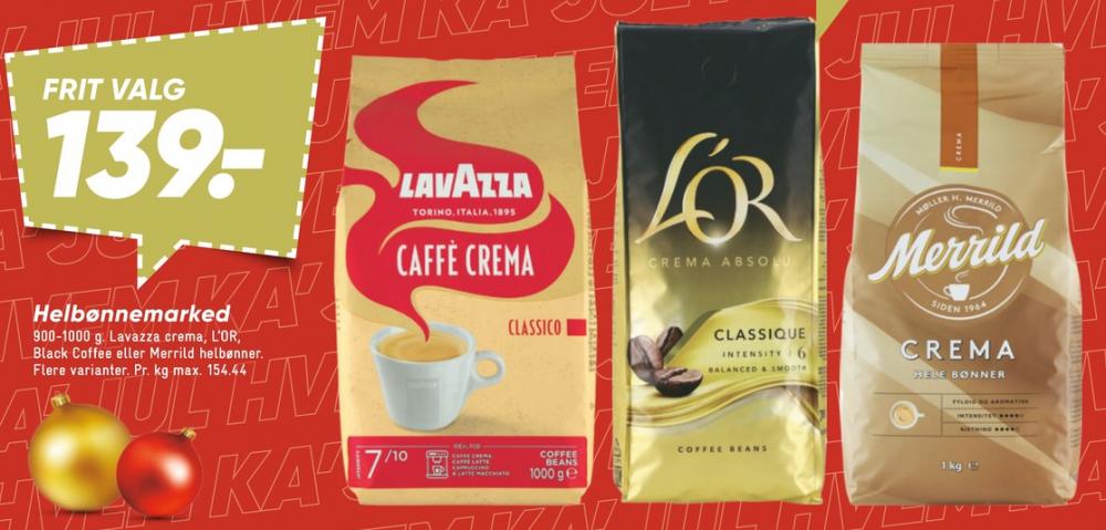 LOR Crema Absolu Classique, Kaffebønner