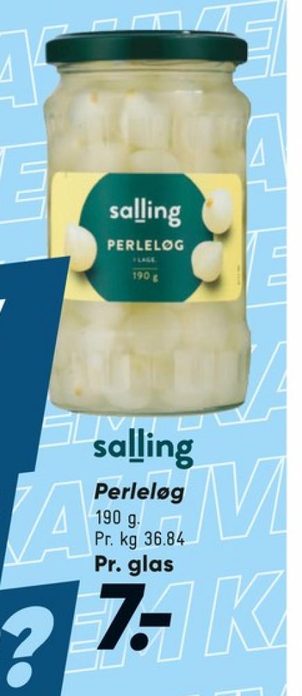 Salling, Perleløg