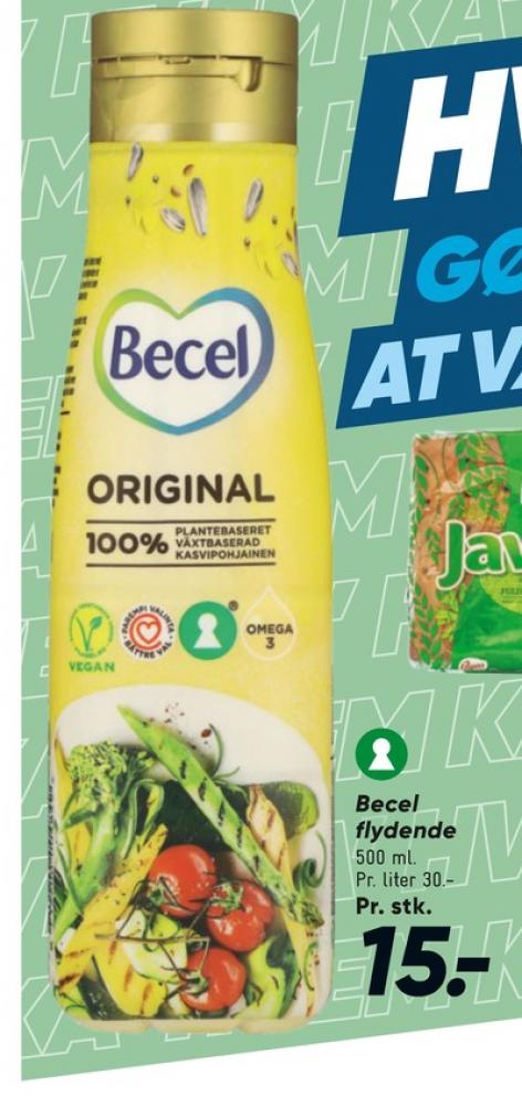 Becel, Margarine - flydende original