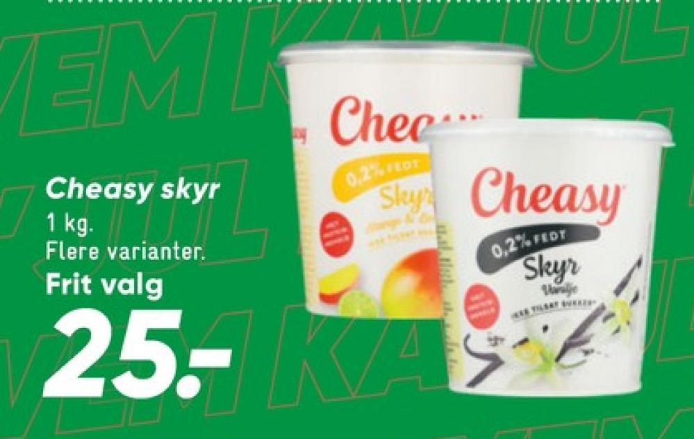 Cheasy, Vanilje Skyr 
