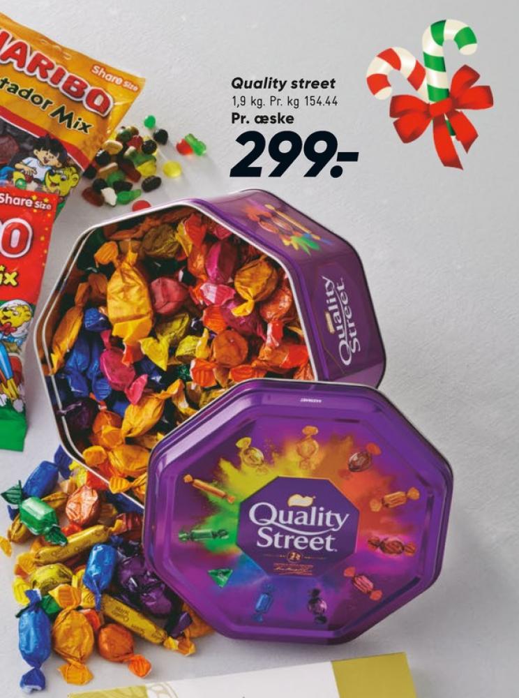 Quality Street, Dessertchokolade