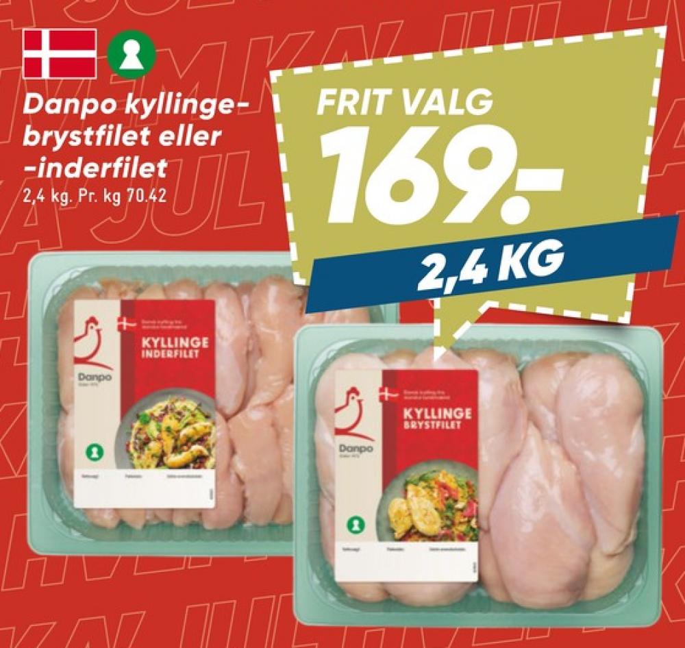 Danpo, Kyllingebrystfilet
