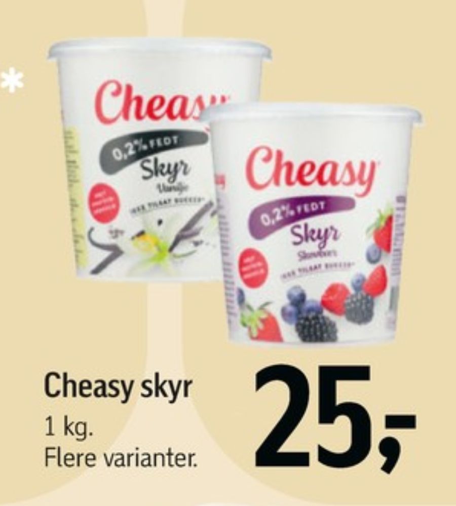 Cheasy, Vanilje Skyr 