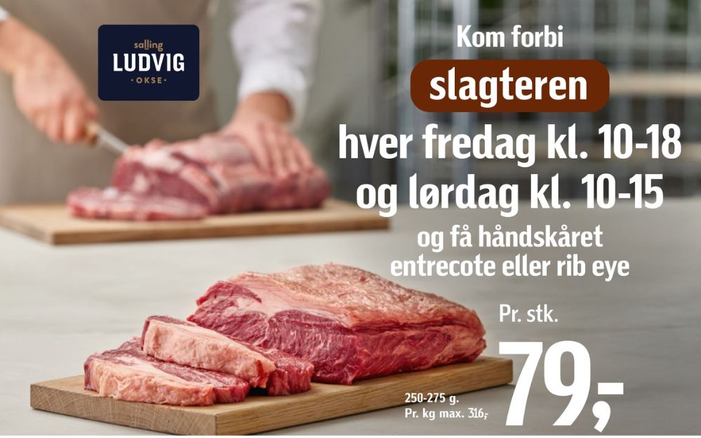 Salling Ludvig, Ribeye