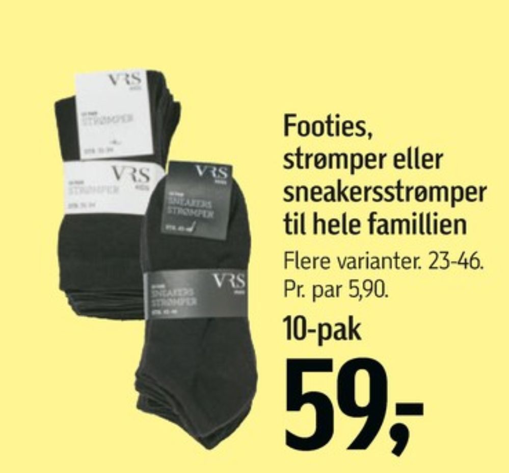 VRS, Strømper