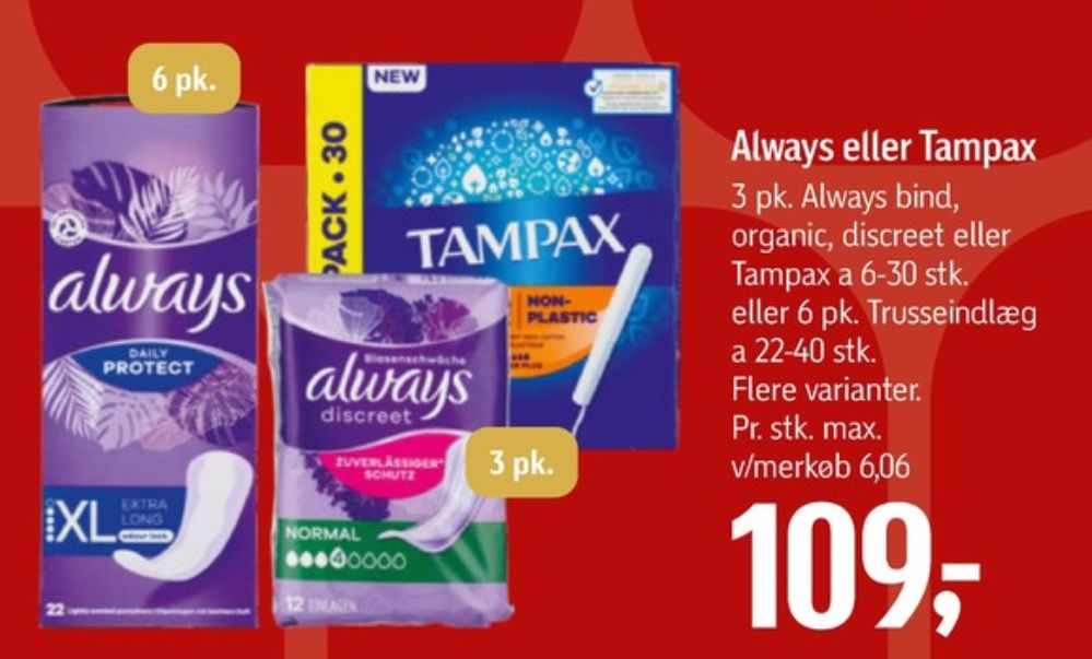 Always, Trusseindlæg