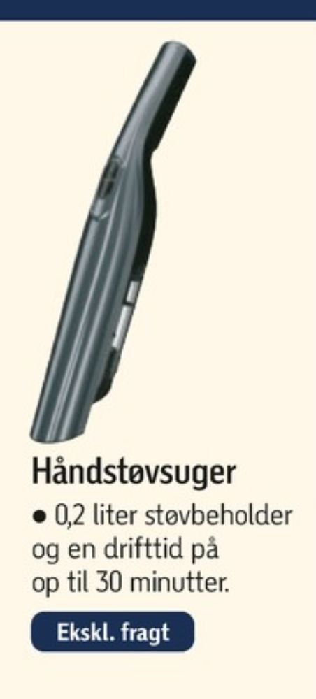 Håndstøvsuger
