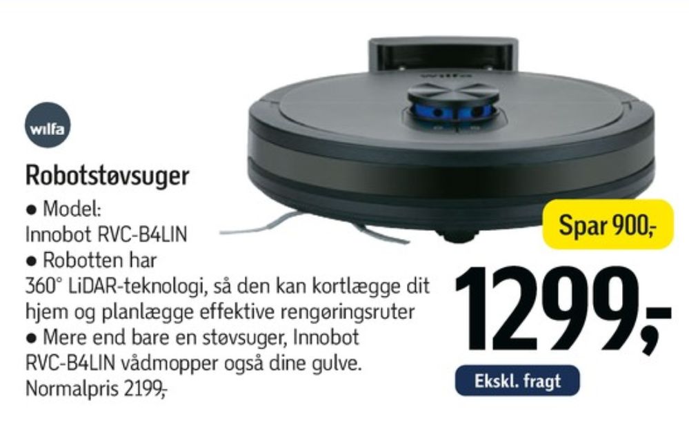 Wilfa, Robotstøvsuger