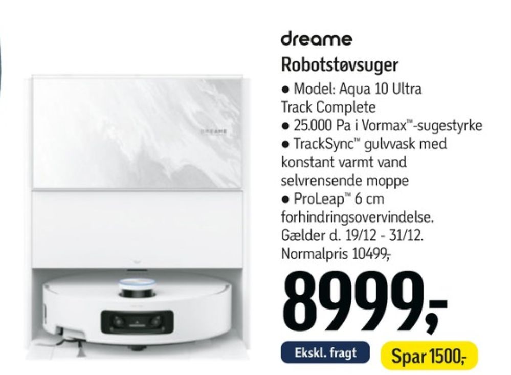 dreame, Robotstøvsuger