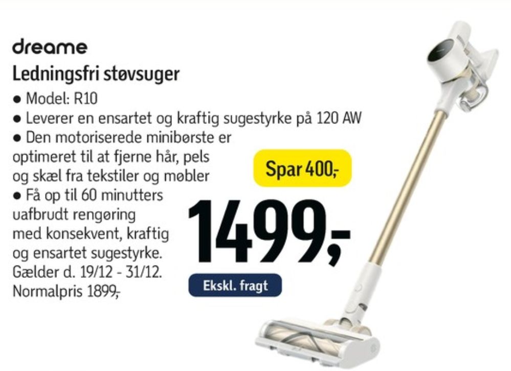 Xiaomi Dreame, Støvsuger