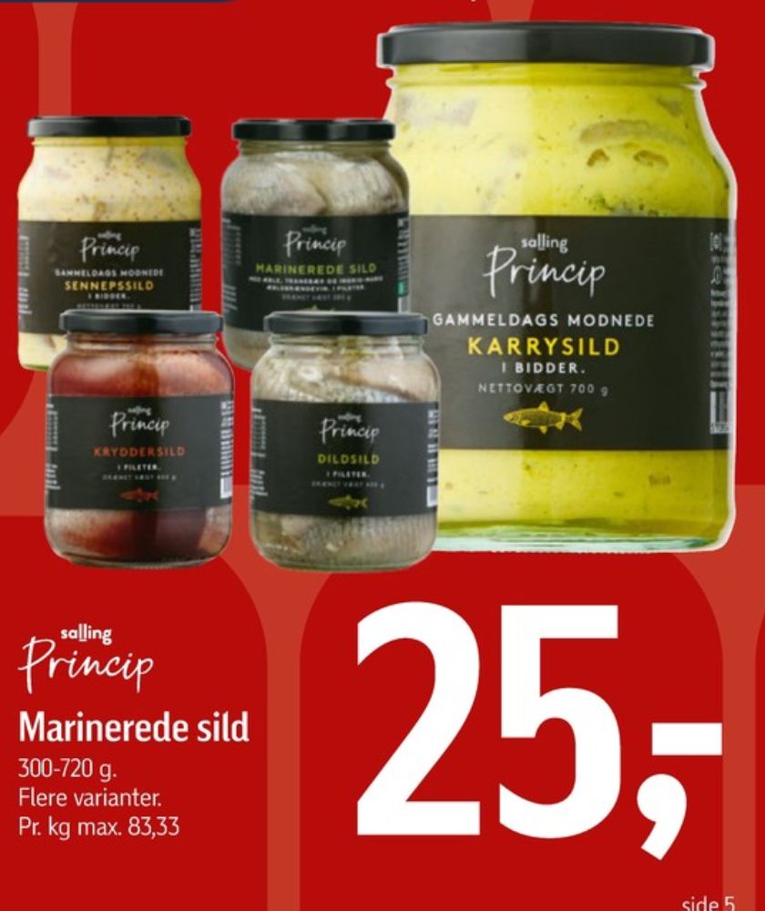 Salling Princip, Sild