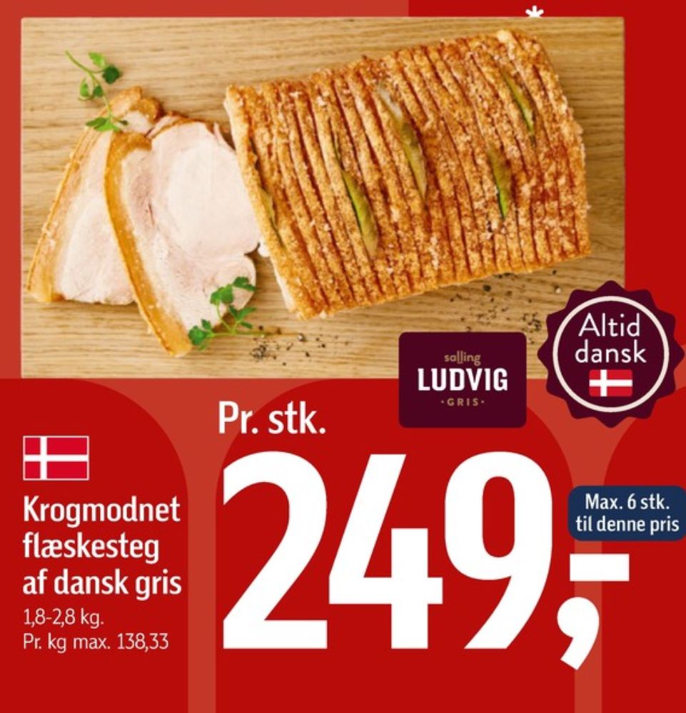 Salling Ludvig, Flæskesteg