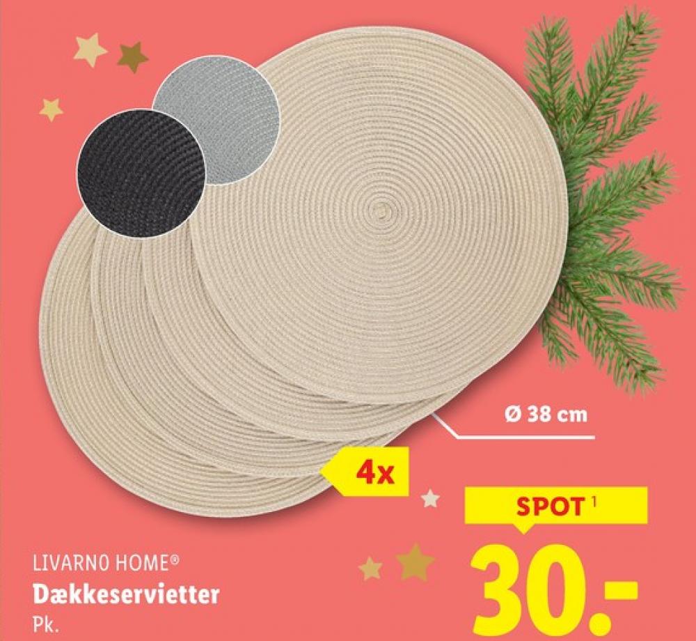 Livarno, Dækkeserviet