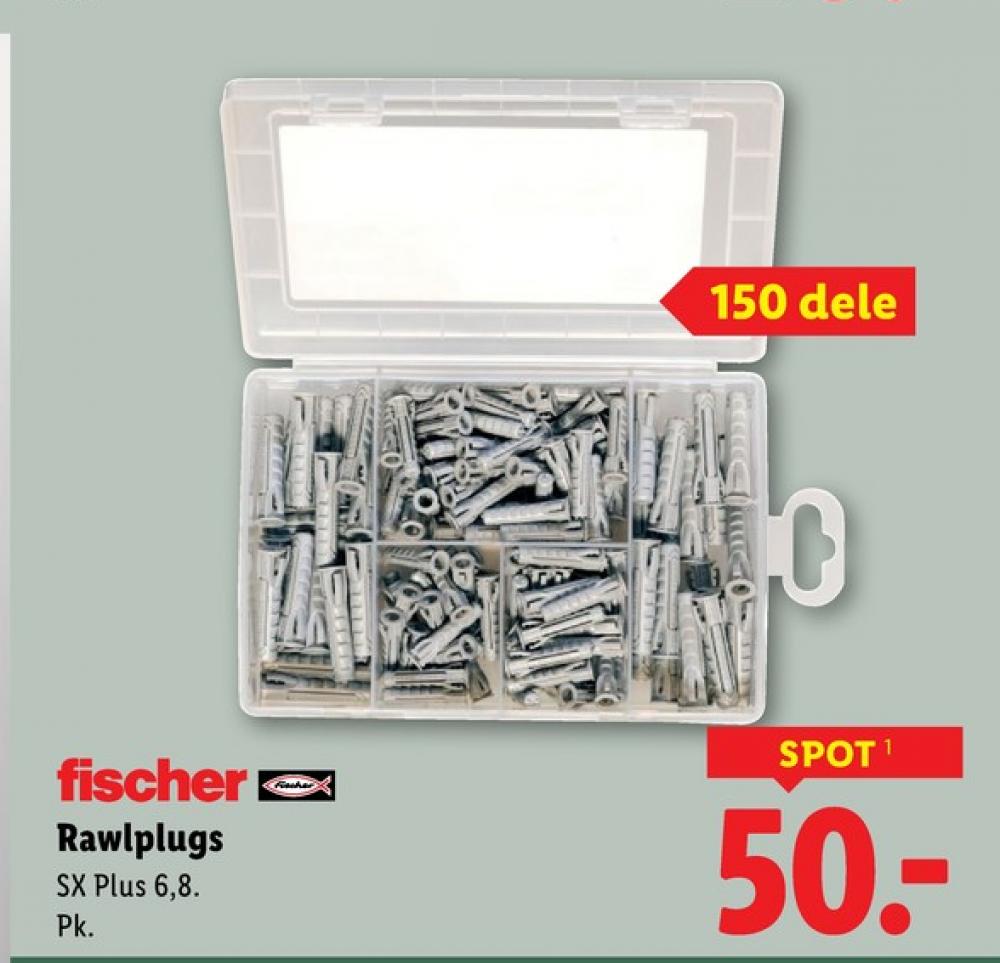 Fischer, Rawplugs