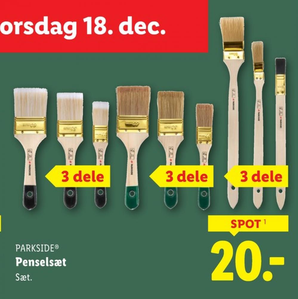 Parkside, Penselsæt