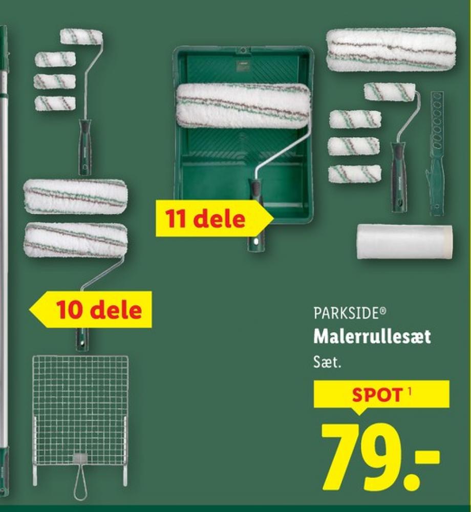 Parkside, Malerrullesæt