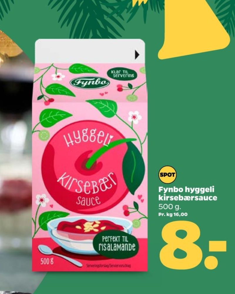 Fynbo, Kirsebærsauce