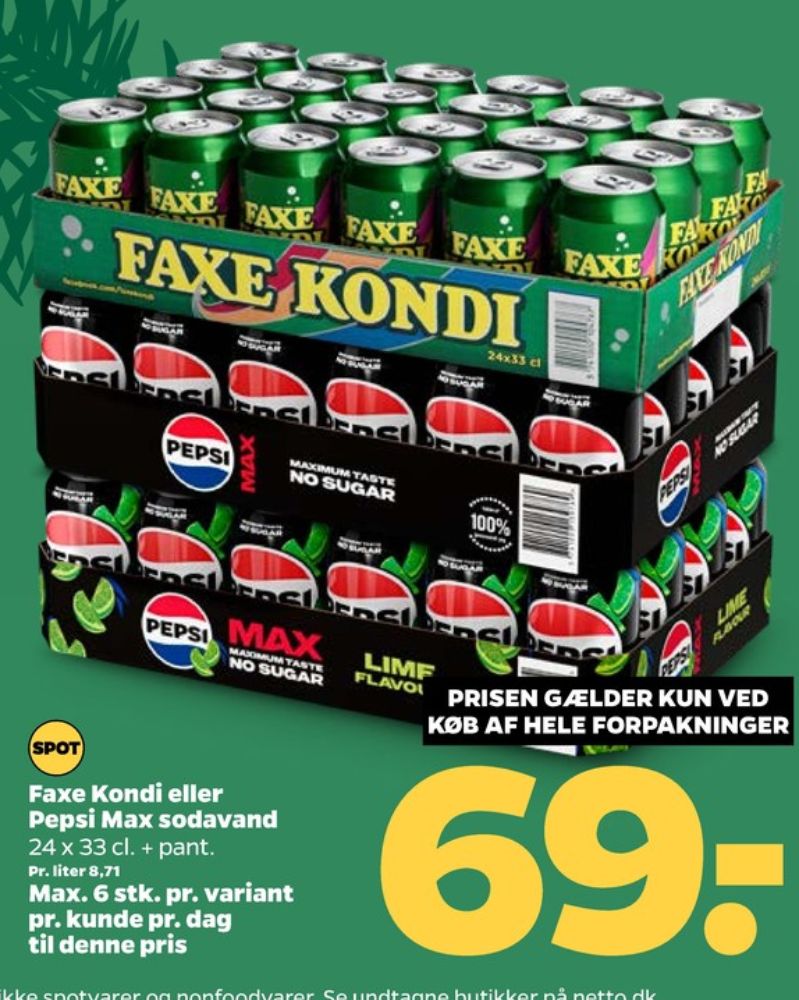 Pepsi Max Lime, Cola 24 pk.
