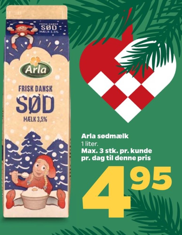 Arla, Sødmælk