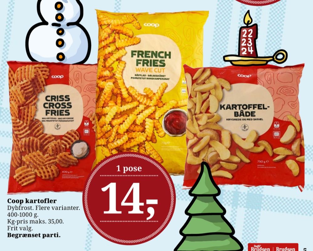 Coop, French Fries Wave Cut