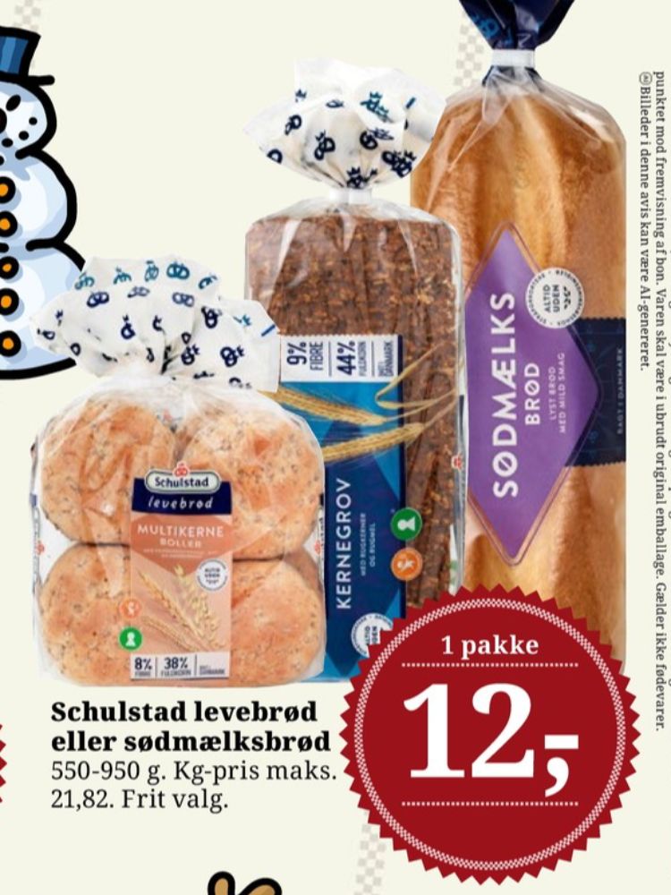 Schulstad Levebrød, Kernegrov Rugbrød