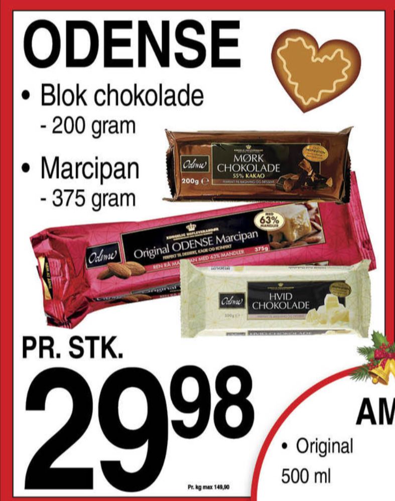 Odense, Hvid Chokoladeblok