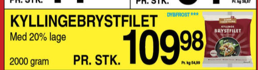 Danpo, Kyllingebrystfilet