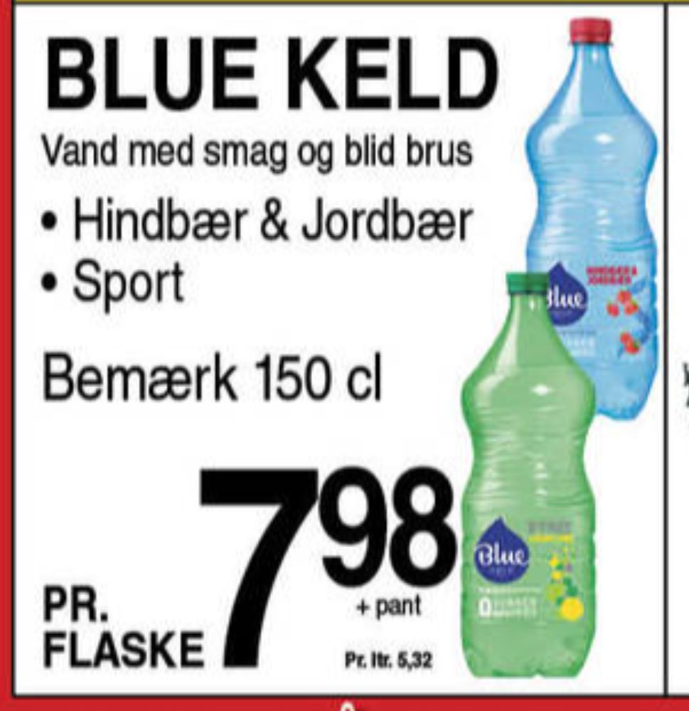 Blue Keld BFree, Sportssodavand Lemon Lime