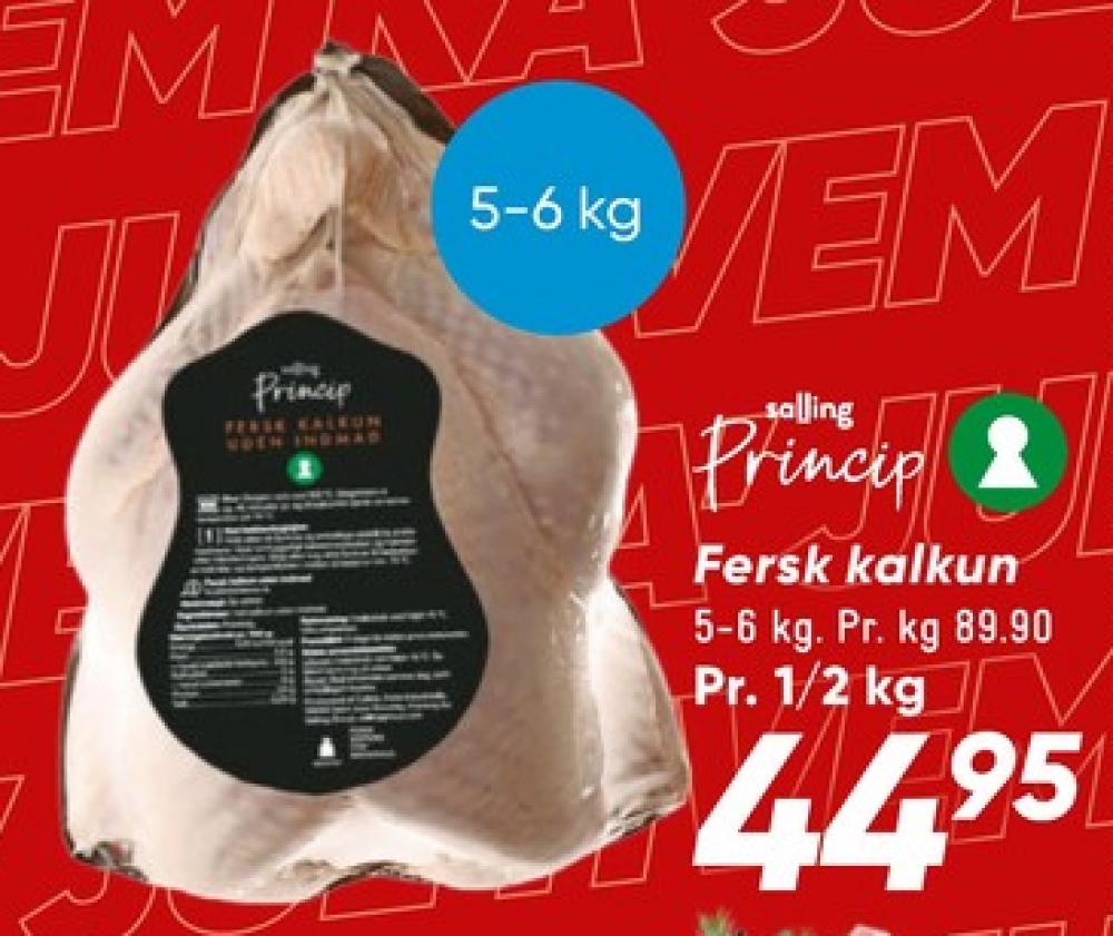 Salling Princip, Kalkun