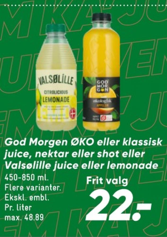 GodMorgen, Æblejuice Hyldeblomst