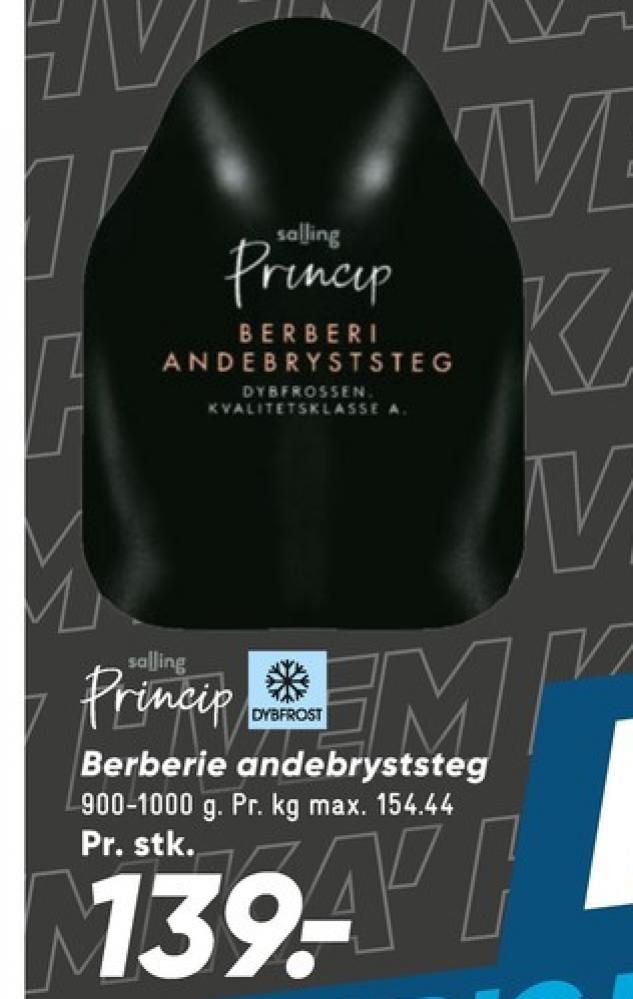 Salling Princip, Andebryststeg