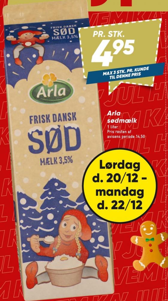 Arla, Sødmælk
