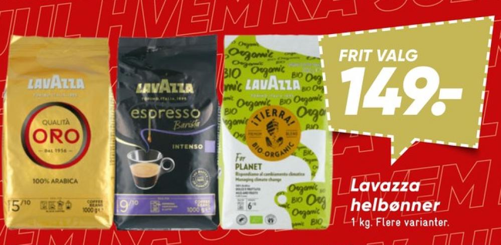 LavAzza Espresso Barista Intenso, Kaffebønner