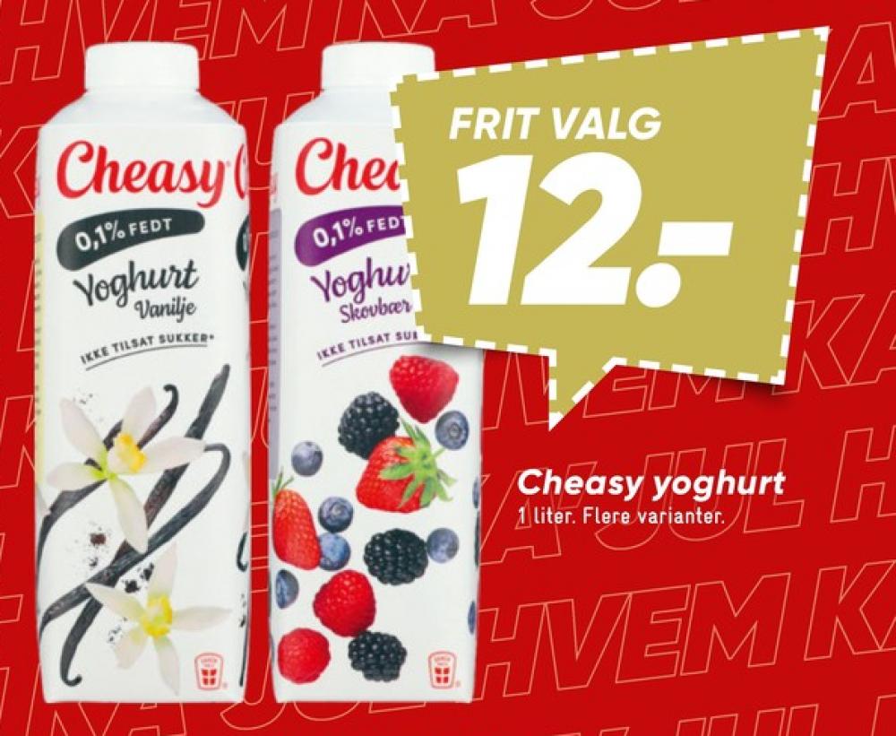 Cheasy, Vanilje Yoghurt 