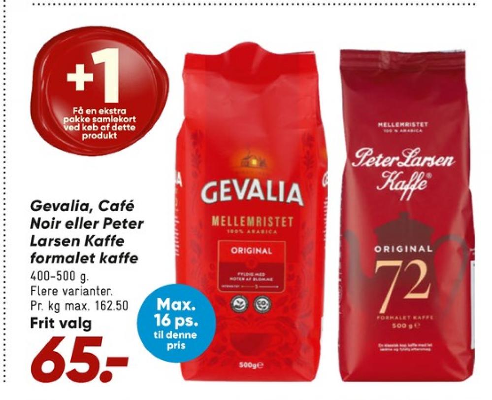 Peter Larsen Blanding 72, Kaffe Formalet