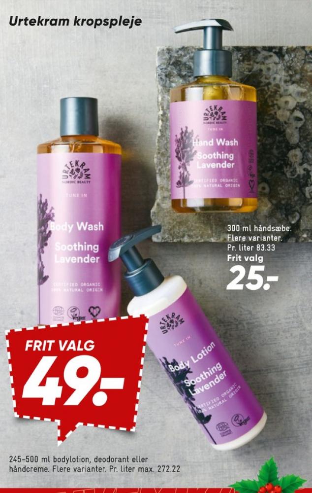 Urtekram, Flydende sæbe