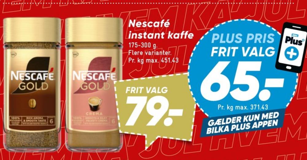 Nescafe Gold Crema, Instant Kaffe