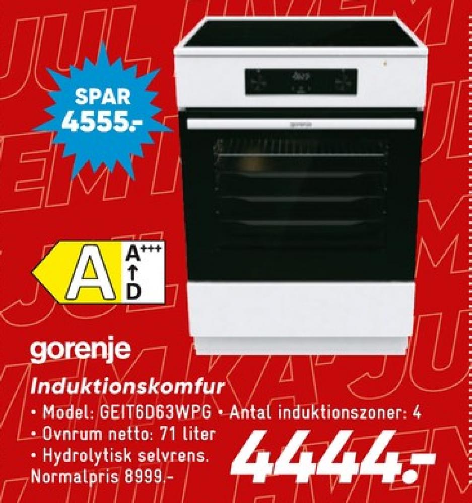 Gorenje, Komfur