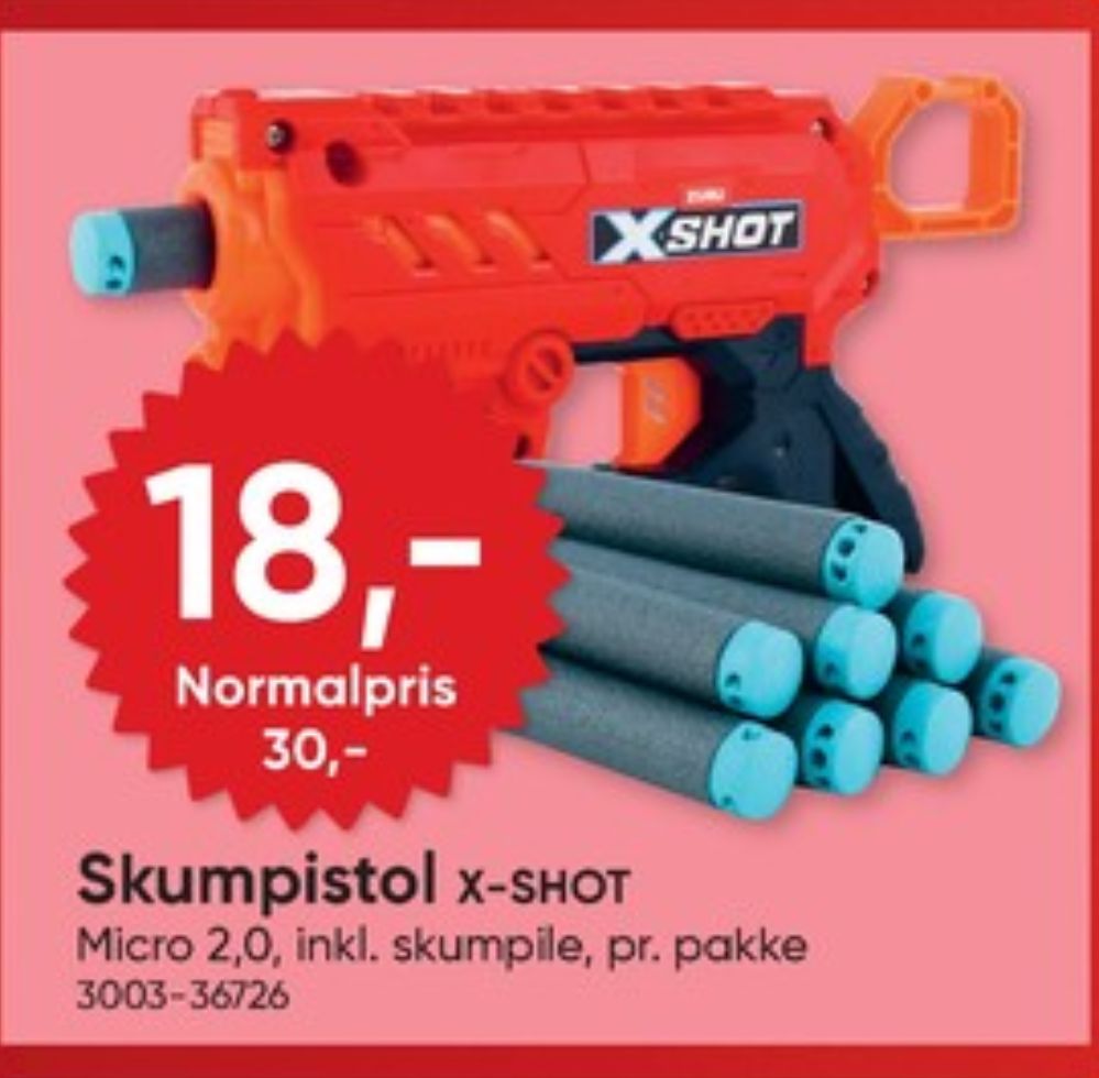 Xshot, Legevåben