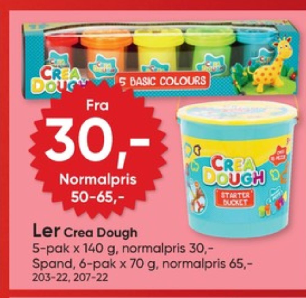 Crea Dough, Modellervoks