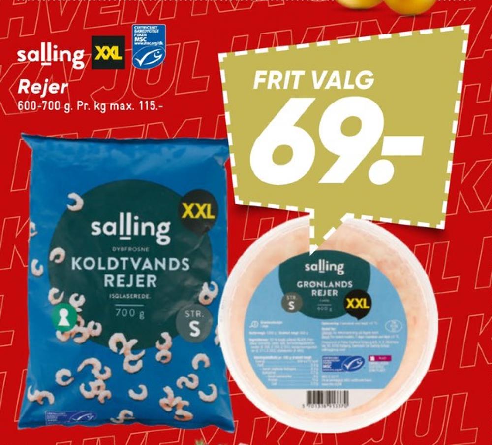 Salling Princip, Rejer