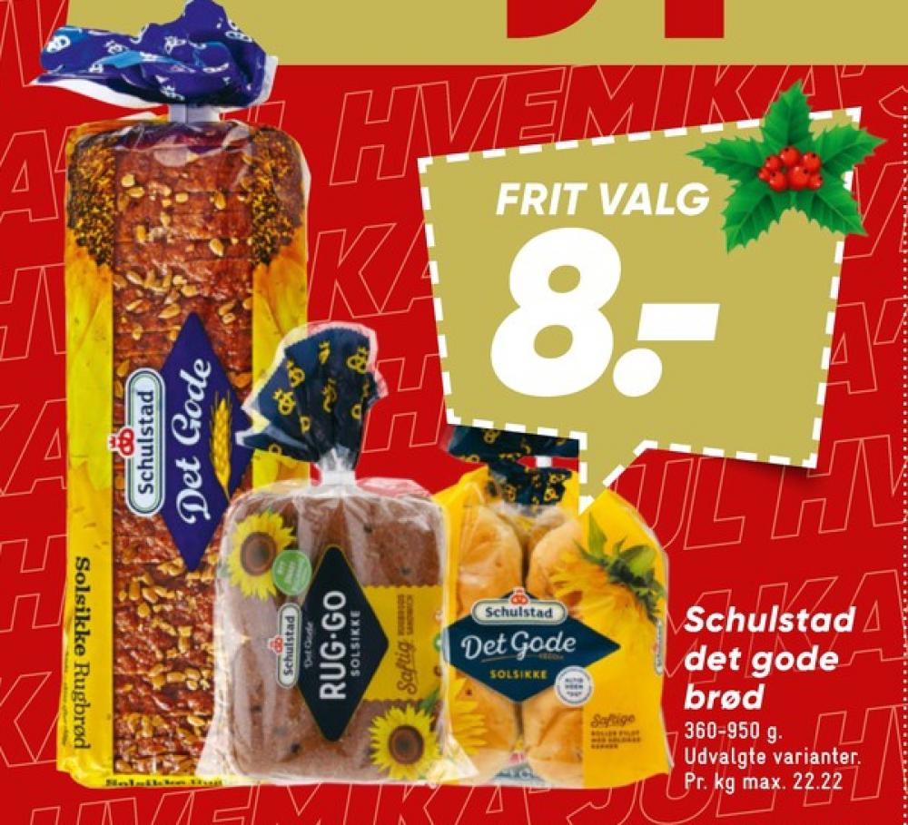 Schulstad Det Gode, Solsikkerugbrød