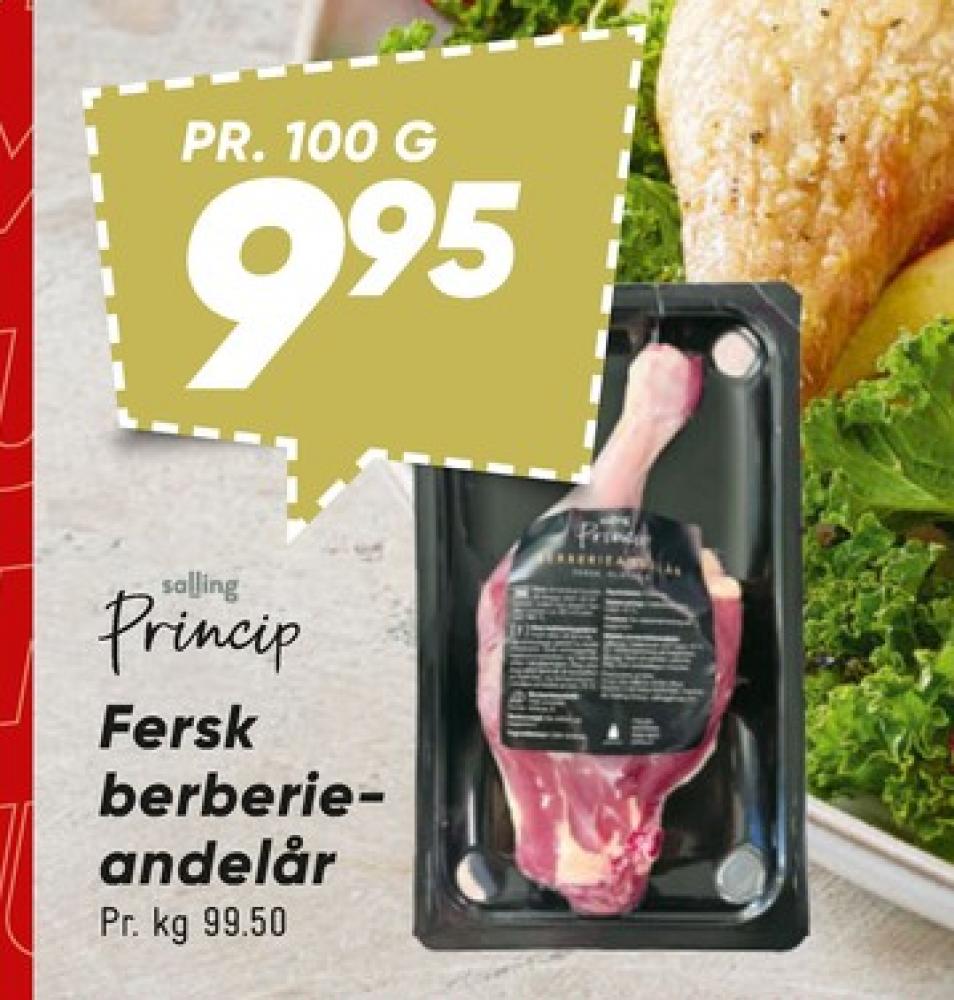 Salling Princip, Andelår