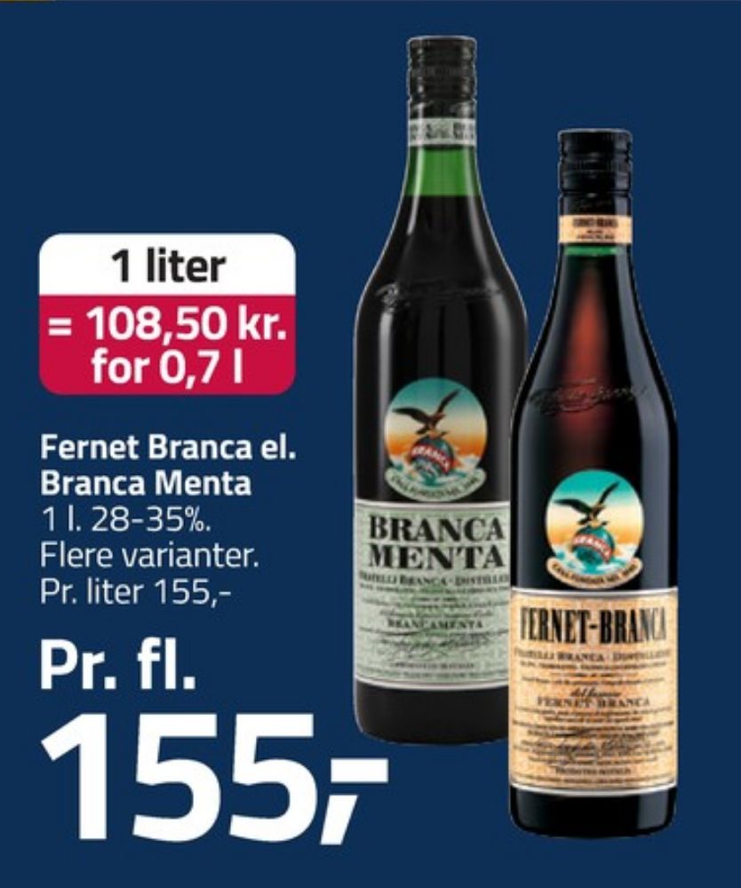Fernet Branca, Bitter